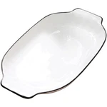 Bestoyard Double Handle Ceramic Fish Plate 12.6 Inch Serving Dish For Veget. Fixed Price $39.11.