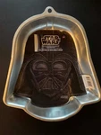 Wilton 2012 Darth Vader Star Wars Aluminum Party Cake Pan Baking Mold 2105-3035. Fixed Price $15.43.