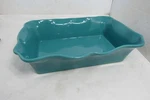 The Pioneer Woman Teal Heavy Ceramic Casserole Baking Dish- 13" X 9" 3.5". Fixed Price $22.95.