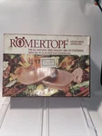 Romertopf Terra Cotta Clay Baker 111 Pot & Lid Casserole Dish, Usa. Lightly Use. Fixed Price $40.00.