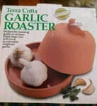 Terra Cotta Grande Garlic Roaster. Fixed Price $9.00.