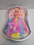 Wilton Barbie Cake Pan 1998 Aluminum 2105-3550 Birthday Party Baker Baking. Fixed Price $10.36.