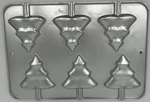 Wilton Christmas Tree Stick Aluminum Mold Used #2105-8101 Vintage 1995. Fixed Price $7.00.
