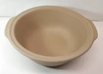 Pampered Chef Stoneware Large Mixing Bowl 12 1/2" X4 Family Heritage 010104. Fixed Price $23.99.