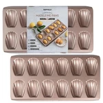 Toxic Nonstick Madeleine Pan 12 Set Of (24 Wells) Nont.... Fixed Price $70.10.