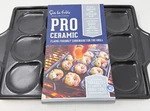 Sur La Table Pro Ceramic Shrimp Scallop Pan 12-WELL Grill Safe Nonstick. Fixed Price $35.00.