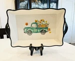 Robert Stanley Signature Collection Fall/joyfall Pick-up Truck Casserole Dish. Fixed Price $26.95.