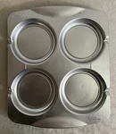 Wilton Round 4-SLOT Ornament Cookie Pan #2105-0536. Fixed Price $9.99.