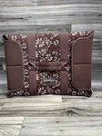 Insulated Casserole Carrier Temptations By Tara Thermally Brown Floral - New!. Fixed Price $24.99.
