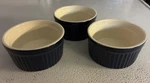 Kitchen Select Ramekins Small Stoneware Casserole Dish Set 3.5 2H Oven Cookware. Fixed Price $17.00.