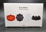 Le Creuset Of 4 Halloween 2022 Stoneware Mini Multicolor Dishes Nib!. Fixed Price $100.00.