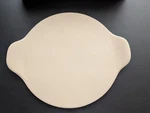 The Pampered Chef Medium Round Stone With Handles Pizza Or Cookie Ring 13. Fixed Price $85.00.