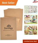 Kosher Certified 12X16 Baking Parchment Paper - 500 Sheets, Unbleached & Sturdy. Fixed Price $55.79.
