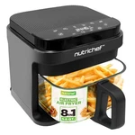 Air Fryer 5.8 Quart 8-IN-1 Preset Cook Modes Grey NCAF539TB Nutrichef Bowl. Fixed Price $129.99.