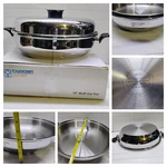Townecraft Chef's Ware 14" Skillet T-304 Surgical Titanium Stainless Fry Pan Lid. Fixed Price $679.99.