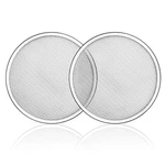 Tosnail Pack 12 Inches Seamless Aluminum Pizza Screen Inch, Silver. Fixed Price $17.44.
