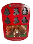 Wilton 12 Cavity Whoopie Pan Christmas Tree, Stocking, Gingerbread Men. Fixed Price $21.99.