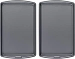 Goodcook Everday Nonstick Carbon Steel 17 X 11-INCH Baking Sheet Set, 2 Pack. Fixed Price $47.40.