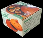 Terra Cotta Grande Garlic Roaster Lid 7.5" Dia. New In Box. Fixed Price $7.99.