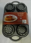 Nordic Ware Cast-aluminum Nonstick Baking Pan, Shortcake Baskets. Fixed Price $44.99.