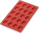 Lekue Silicone 20 Cavity Mini Madeleine Baking Mold, Red. Fixed Price $17.95.