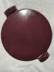 Emile Henry 14.4 Pizza Stone Burgundy Ceramic Baking Made France Euc. Fixed Price $44.99.