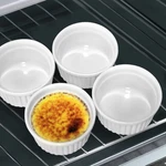 Cinf Porcelain Ramekins 6 Oz Pudding Cup Baking Bowls Dishes, Set Of 4,SO.... Fixed Price $25.05.