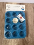 Kpkitchen Silicone Muffin Pan 12 Nonstick Cupcake Tray Bpa Free Flexible Bak. Fixed Price $7.47.
