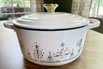 Nwt Creuset Noel Collection Cast Iron Dutch Oven 12 Days Of Christmas. Fixed Price $399.99.