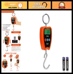 300KG Digital Crane Scale With Led Display - Mini Hanging For Garage, Farm. Fixed Price $33.99.