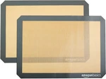 Silicone Rectangular Baking Mat, Non-stick Reusable Oven Bakeware, 16.5" X 11.6". Fixed Price $15.95.
