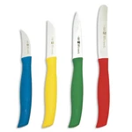 Zwilling Twin Grip 4-PC Multi-colored Paring Knife Set. Fixed Price $39.95.