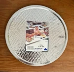 Vintage Bake 12 Pizza Pan Brick Oven Grill Kitchen Baking Metal Tray Nos. Fixed Price $7.00.
