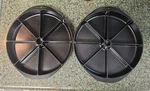 Lot Of Nordic Ware Scone Cornbread Round Pan Heavy Aluminum 8 Sections 9 1/2. Fixed Price $35.99.