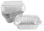 Handi-foil 1 Lb. Aluminum Mini-loaf/bread Baking Pan W/clear Low Dome Lid. Fixed Price $84.99.
