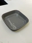 Denby Halo Square Baking Dish England Black Exterior Gray Interior Stoneware. Fixed Price $57.17.