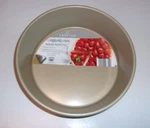 Crofton Round Shaped Quan-tanium Nonstick Cake Pan- Gold, 9"D X 3"H. Fixed Price $14.25.
