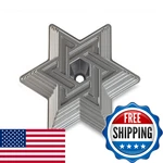 Nordic Ware Star Of David Bundt Pan 59548AMZ. Fixed Price $35.73.