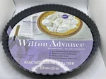 Wilton Advance Non-stick Round Tart & Quiche Pan Size 11 Removable Bottom New. Fixed Price $19.99.