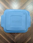 Anchor Hocking Blue Rubber/plastic Replacement Lid 5913-11 For 8 Square Dish. Fixed Price $19.50.