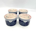 Temptations By Tara Floral Lace Fireworks Fetti Set Of 4 Ramekins With Lids 5OZ. Fixed Price $32.00.