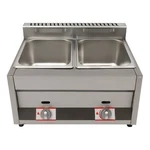 2-PAN Propane Gas Food Warmer Restaurant Tabletop Desktop Countertop Steam. Fixed Price $147.05.