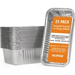 25 Pack Drip Pans For Traeger Timberline 850 & 1300 Grease Liner (gen A.... Fixed Price $39.96.