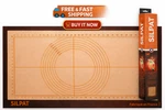 Silpat Perfect Pastry Mat Non-stick Silicone Countertop Workstation W/ Measureme. Fixed Price $26.49.