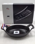 Staub Mini Oval Baking Dish 5 1/2'' X 3 7/8" Matte Black. Fixed Price $44.79.