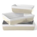 Martha Stewart 3-PIECE Oven To Table Set (9", 11", 13"), Grey. Fixed Price $56.84.