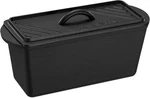 Navaris Cast Iron Bread Loaf Pan With Lid, 13X5 Inches, Black. Fixed Price $55.05.