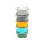 Kevjes Stackable Silicone Artisan Pizza Dough Proofing Containers With Lids P.... Fixed Price $79.10.