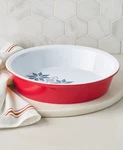 The Cellar Holiday Stoneware 9" Pie Dish, Exclusively At Macy's. Fixed Price $32.99.