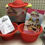 Big Top Silicone Bakeware As Seen Tv Giant Mold 3PC Set. Fixed Price $11.99.